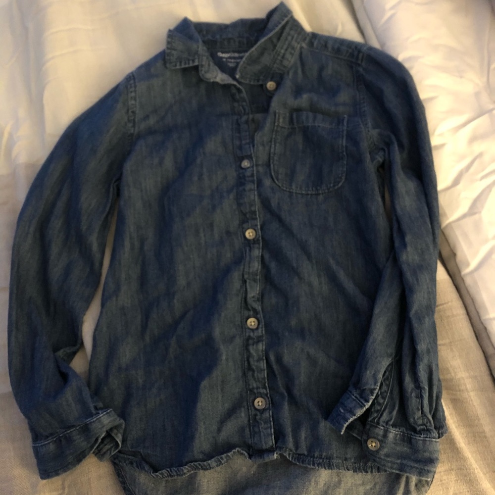 Chambray button-down
